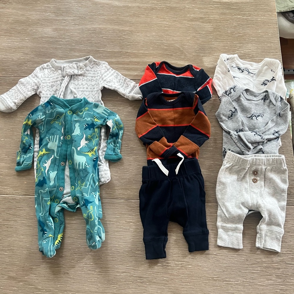 Preemie baby boy clothes- Carter’s